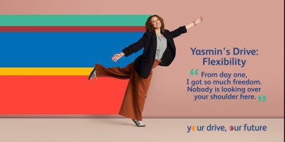 Q8 jobs femme expliquant sa motivation chez Q8